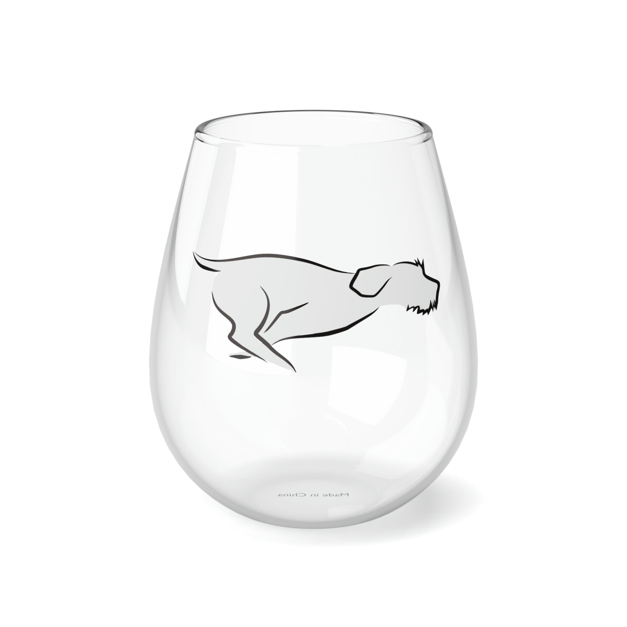 ZOOMIE Stemless Wine Glass, 11.75oz