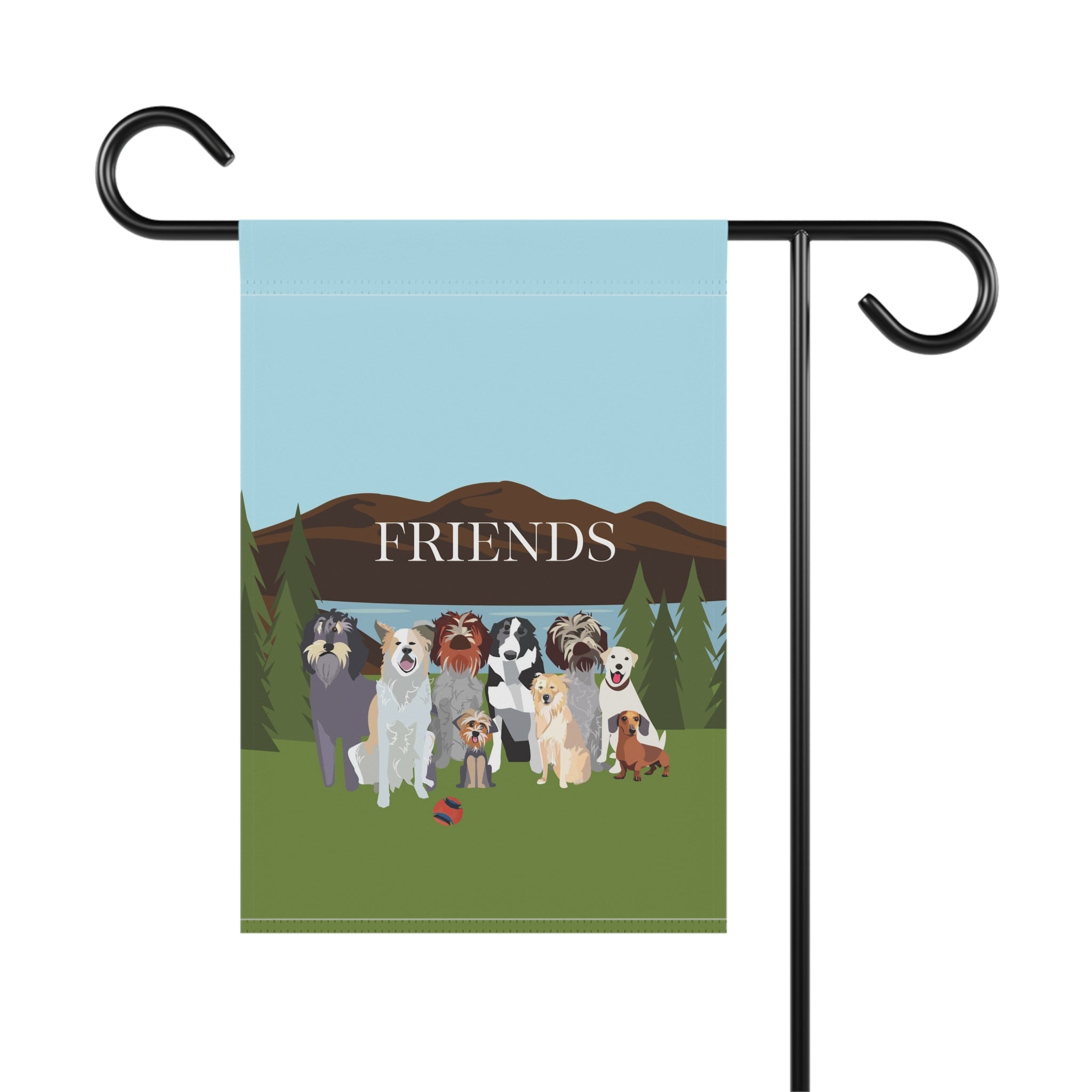 DOG FRIENDS FLAG 2024