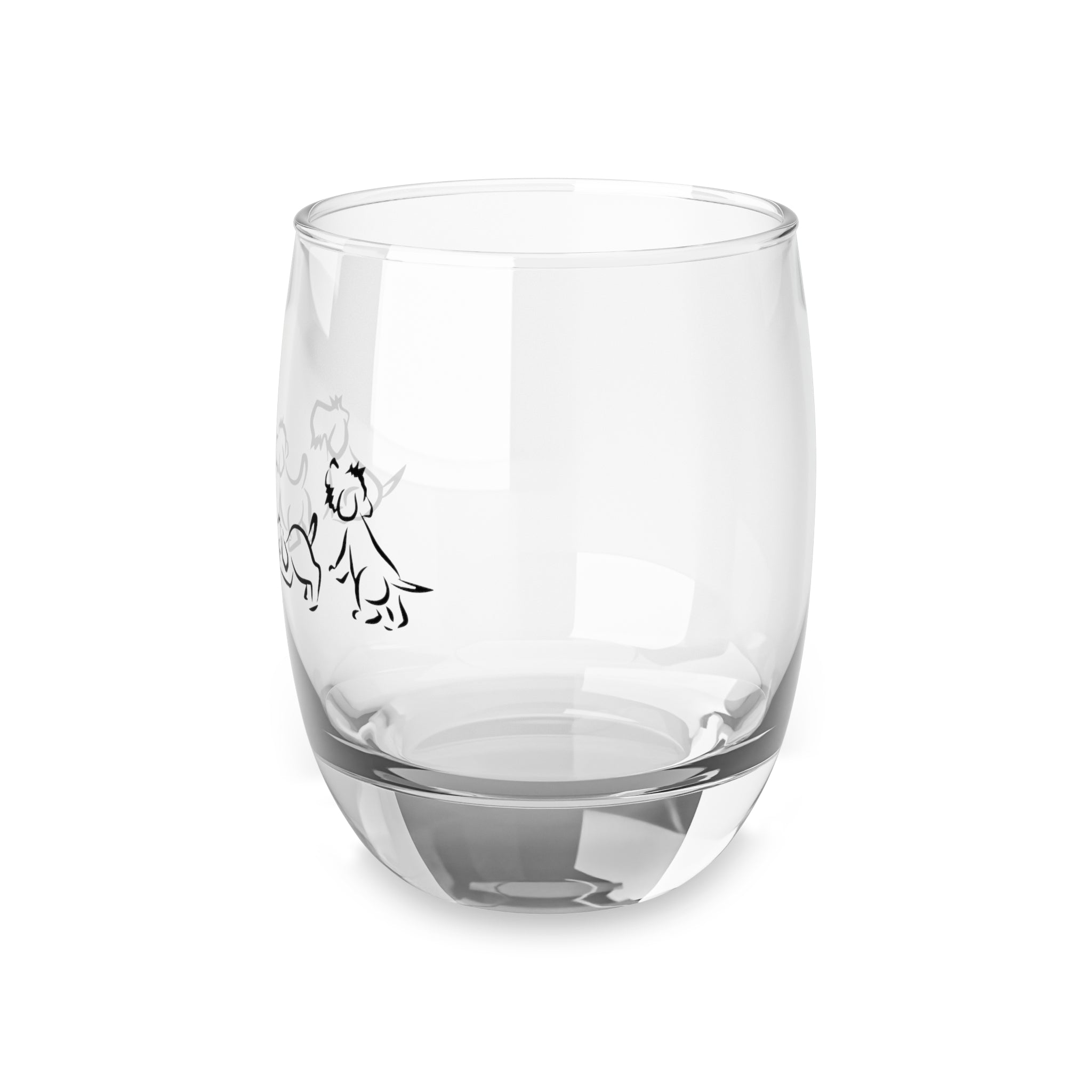 GRIFF PUPPIES wine glass