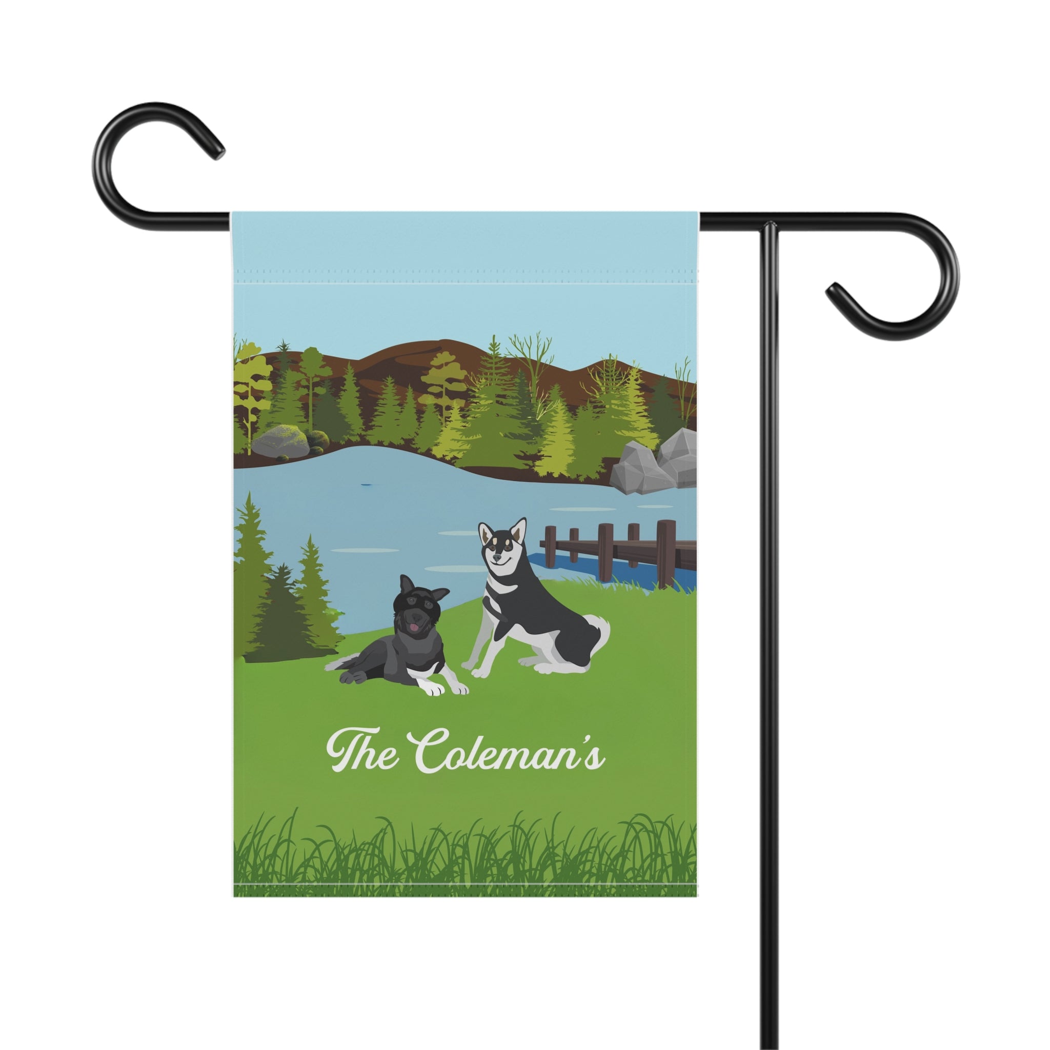 Best Friends Garden Flag