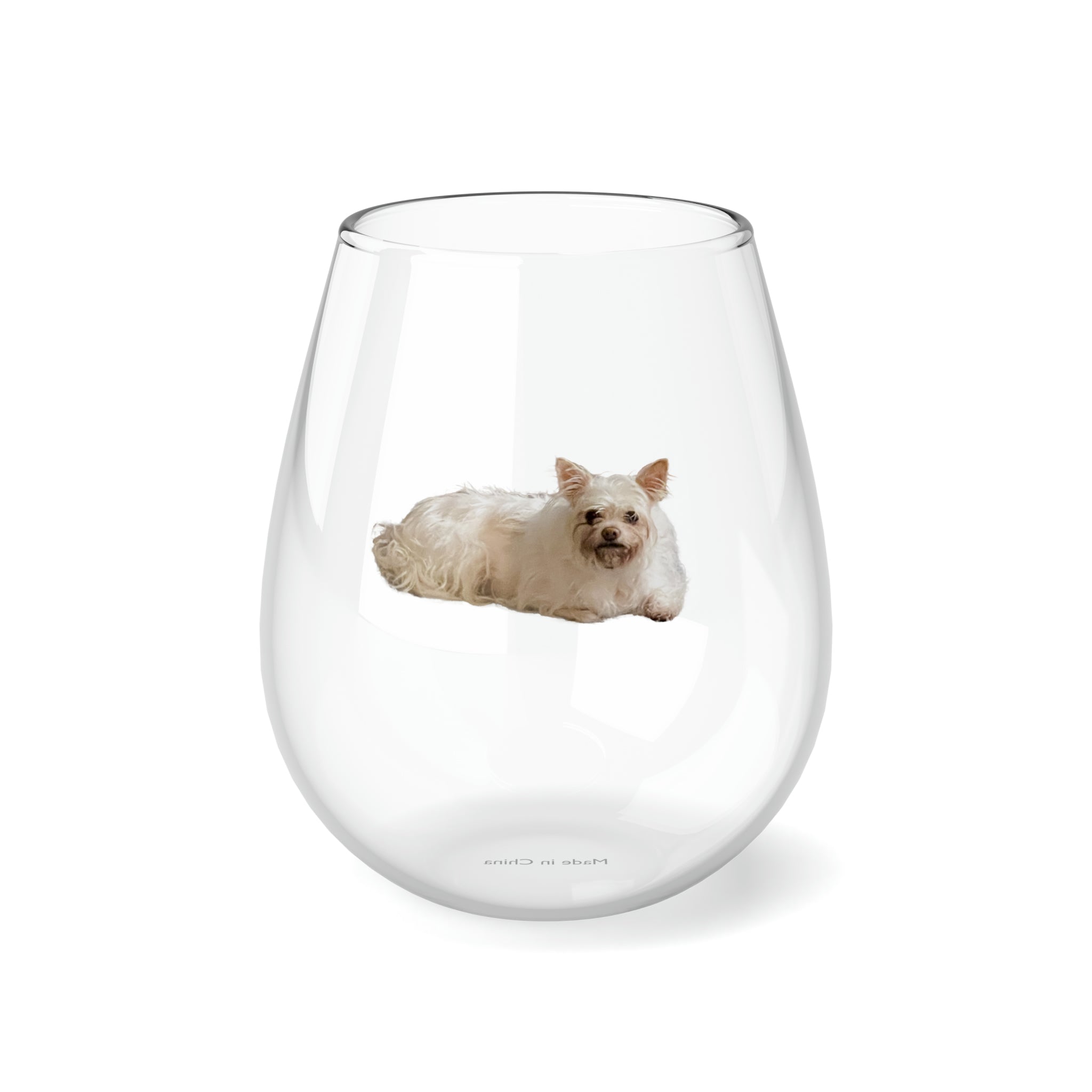 Gift Stemless Wine Glass, 11.75oz