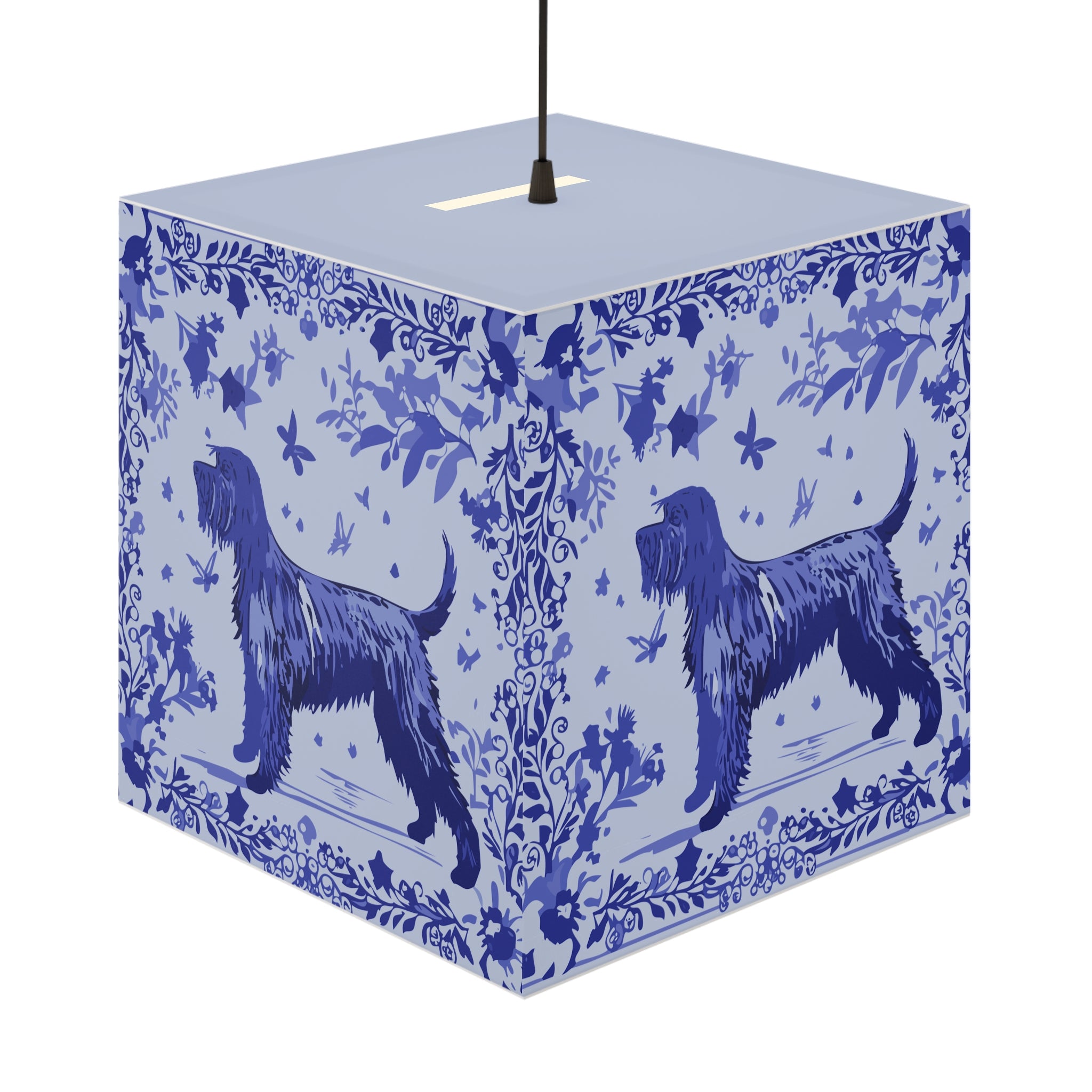 Griff Toile  Light Cube Lamp — Decorative Ambient Night Light