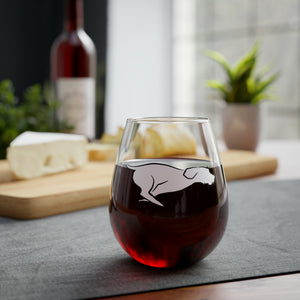 ZOOMIE Stemless Wine Glass, 11.75oz