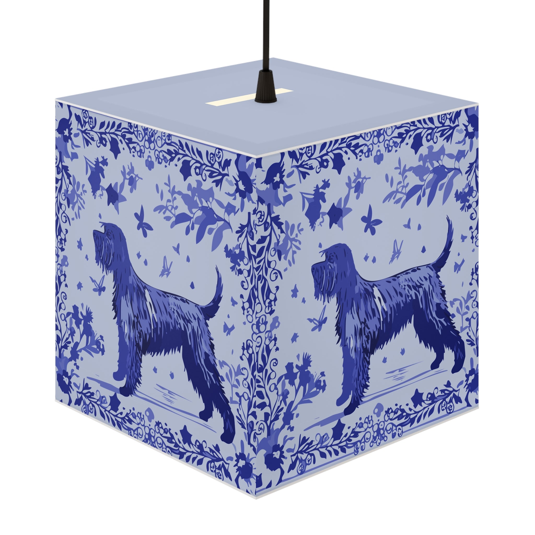 Griff Toile  Light Cube Lamp — Decorative Ambient Night Light