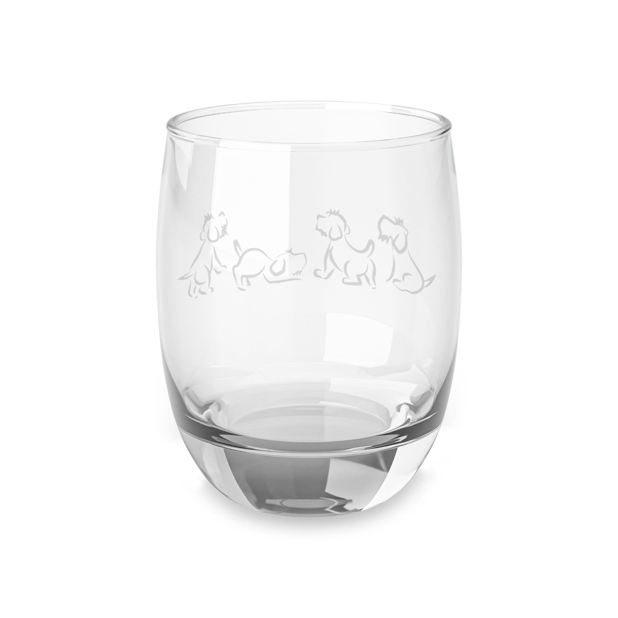 GRIFF PUPPIES wine glass