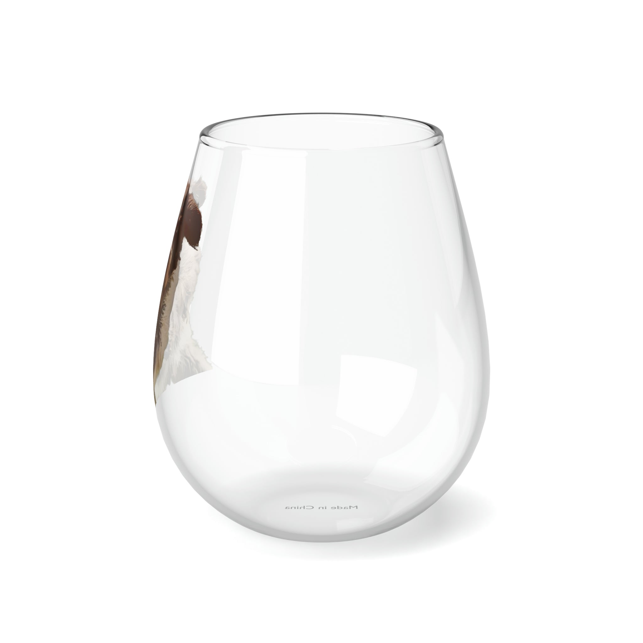 2023 CHRIS IIStemless Wine Glass, 11.75oz
