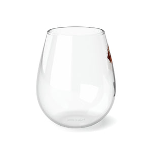 Patriot Griff Stemless Wine Glass, 11.75oz