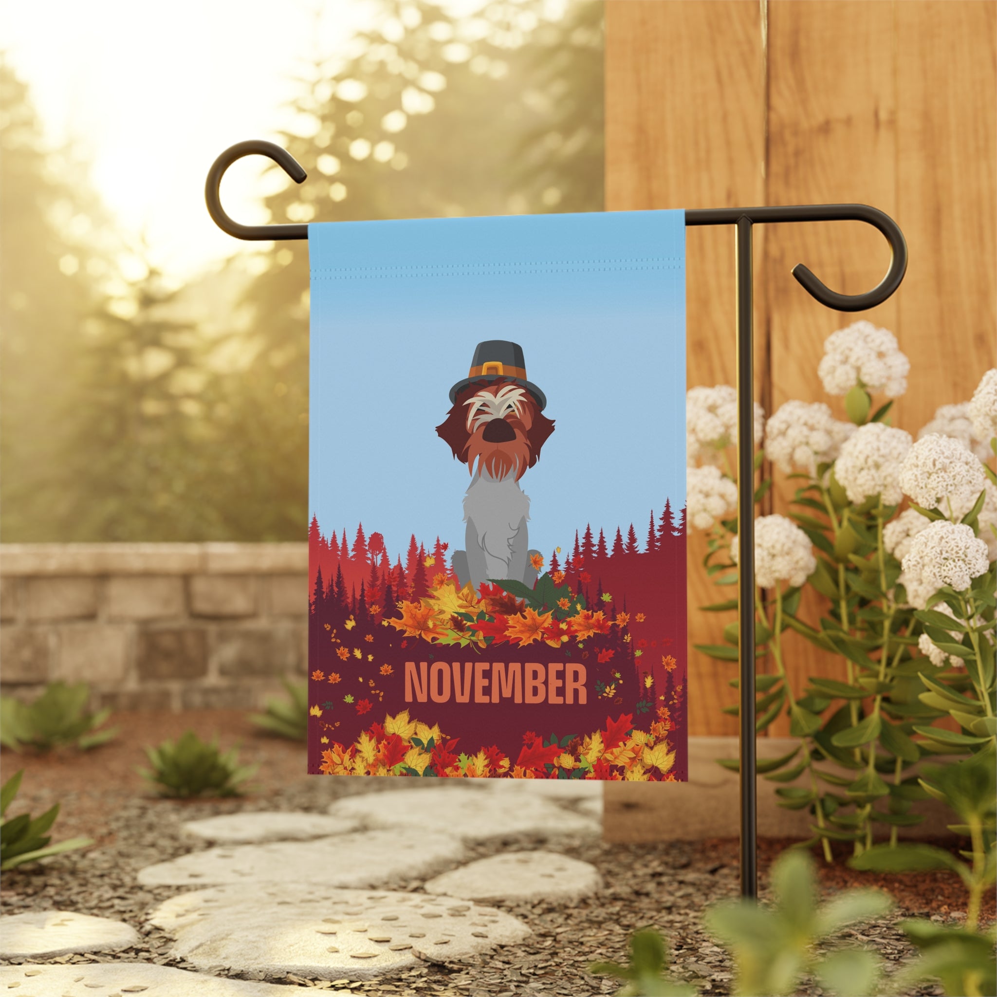 Griff Autumn Garden Flag