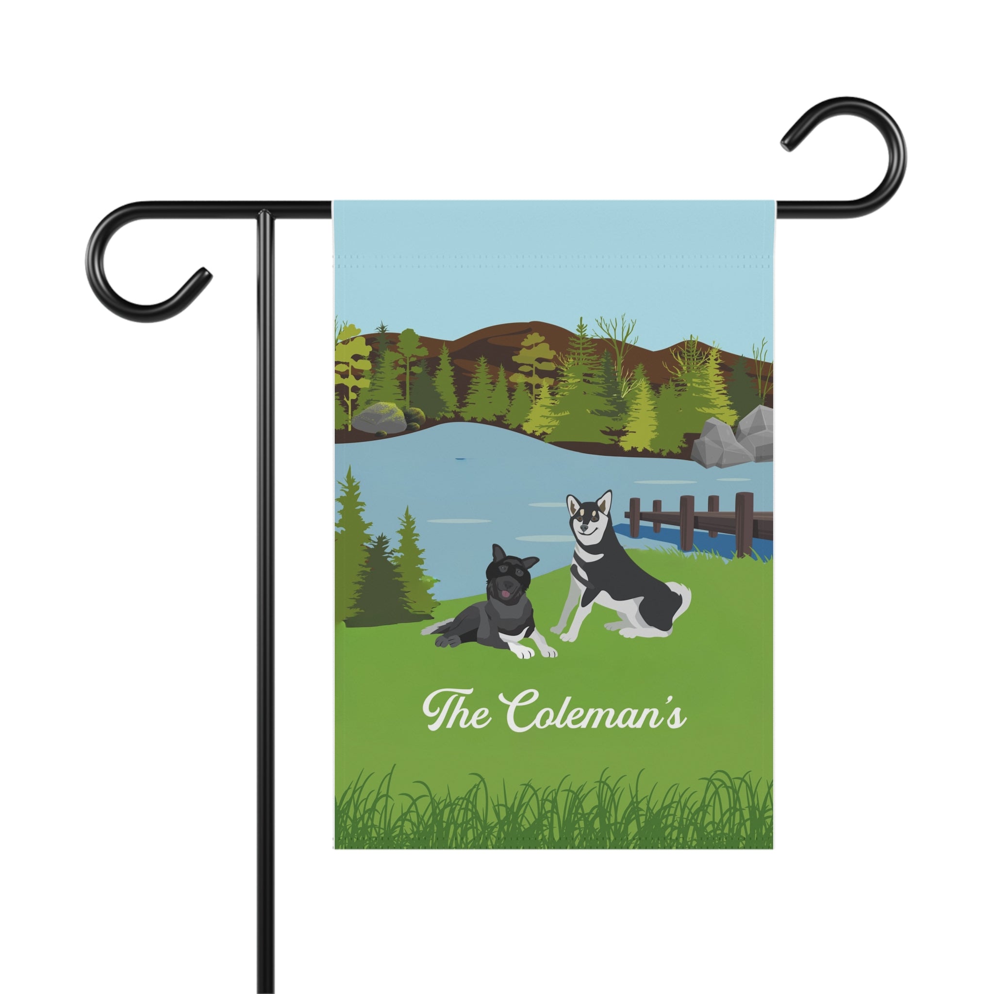 Best Friends Garden Flag