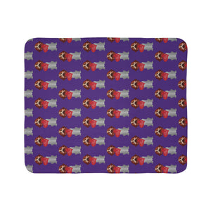 GRIFF VALENTINE's Fleece Sherpa Blanket