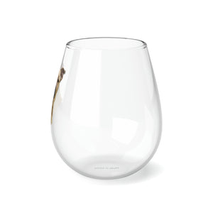 DEE FUR BABY Stemless Wine Glass, 11.75oz