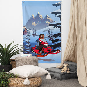 CANADIAN SNOW Flag
