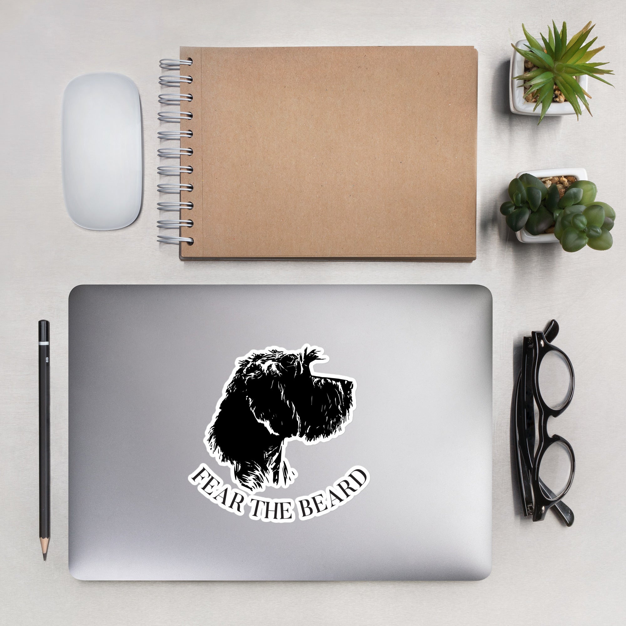 FEAR THE BEARD 2023Bubble-free stickers