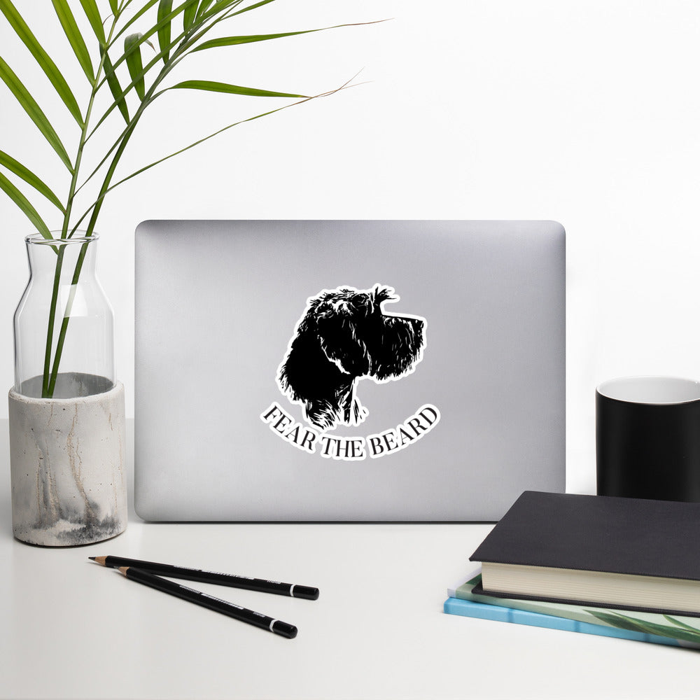 FEAR THE BEARD 2023Bubble-free stickers