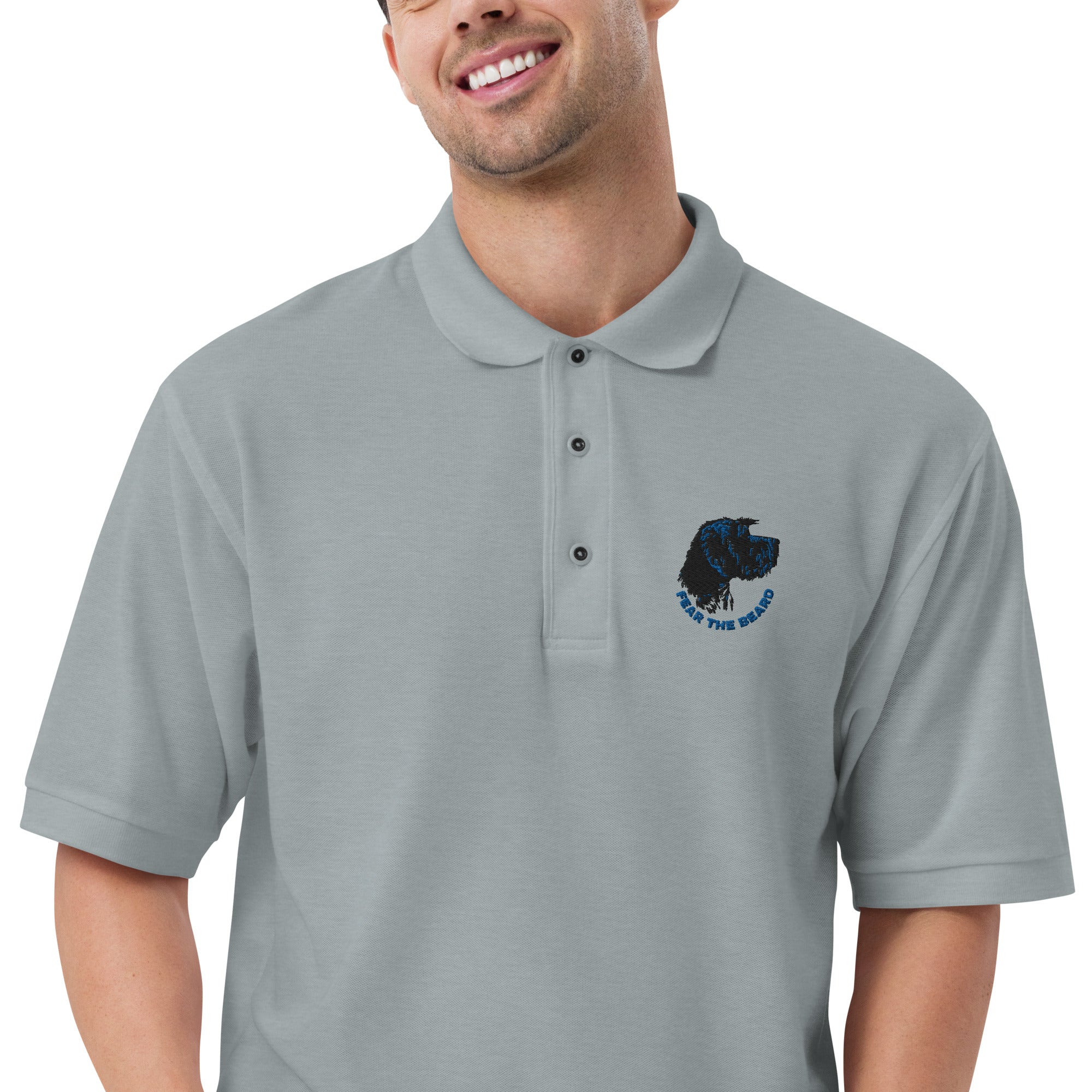 Fear the Beard Men's Premium Polo