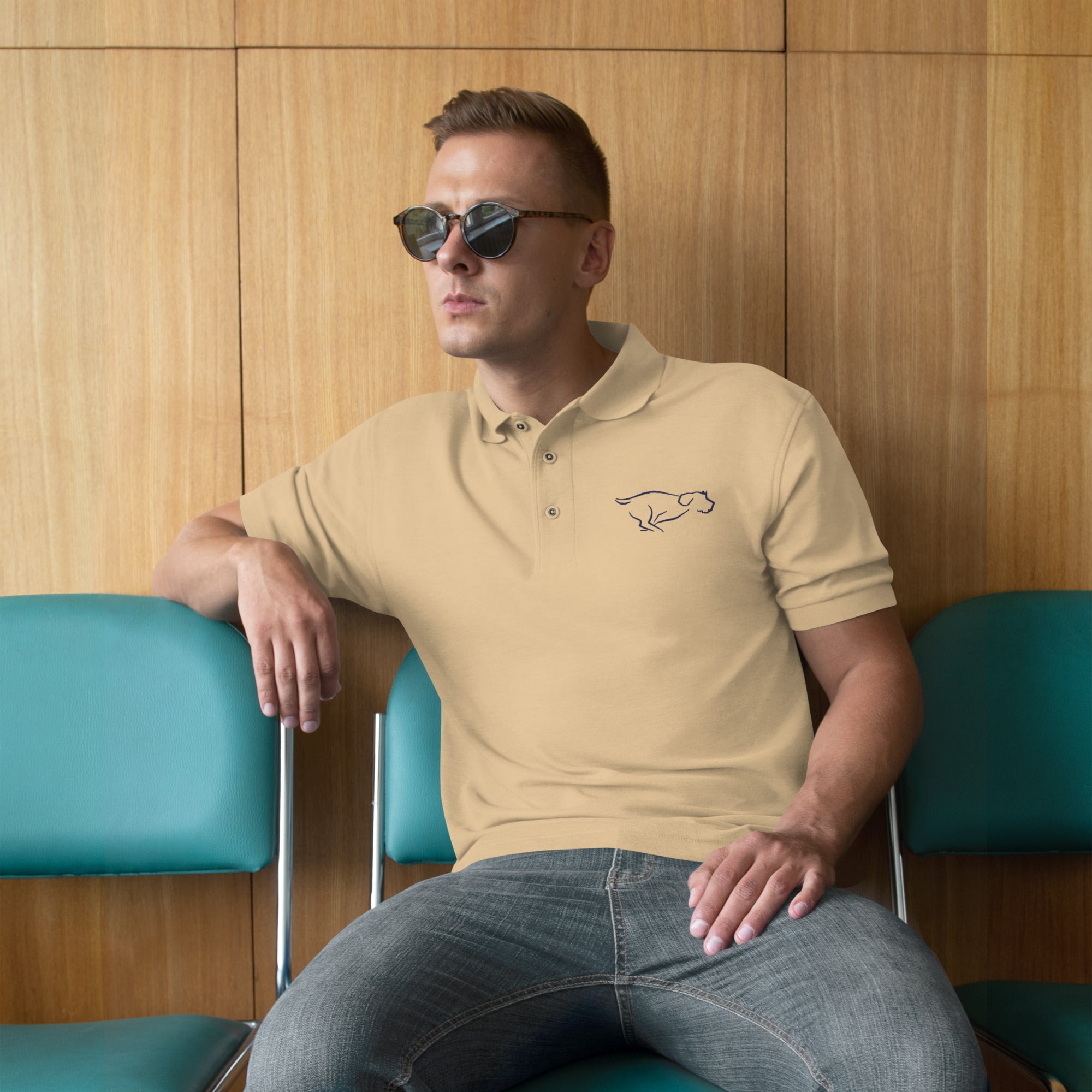SUMMER ZOOMIES Men's Premium Polo