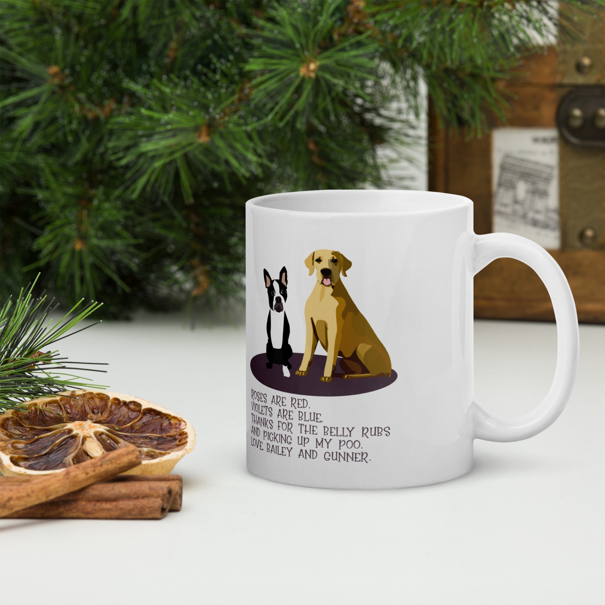 GUNNER AND BAILEY MUG
