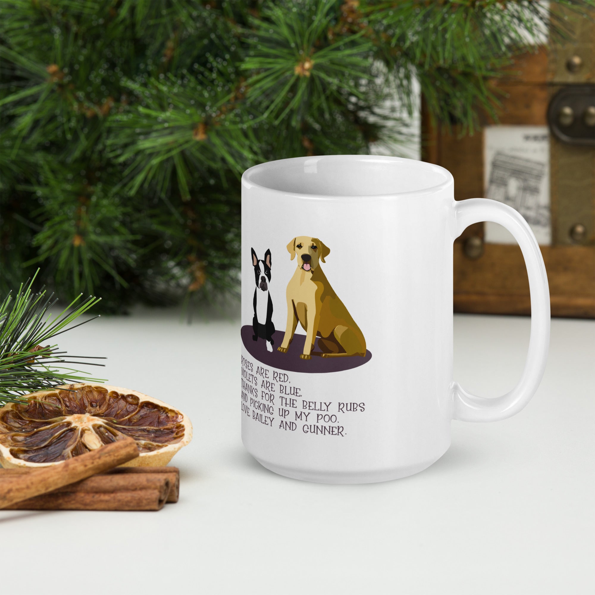 GUNNER AND BAILEY MUG