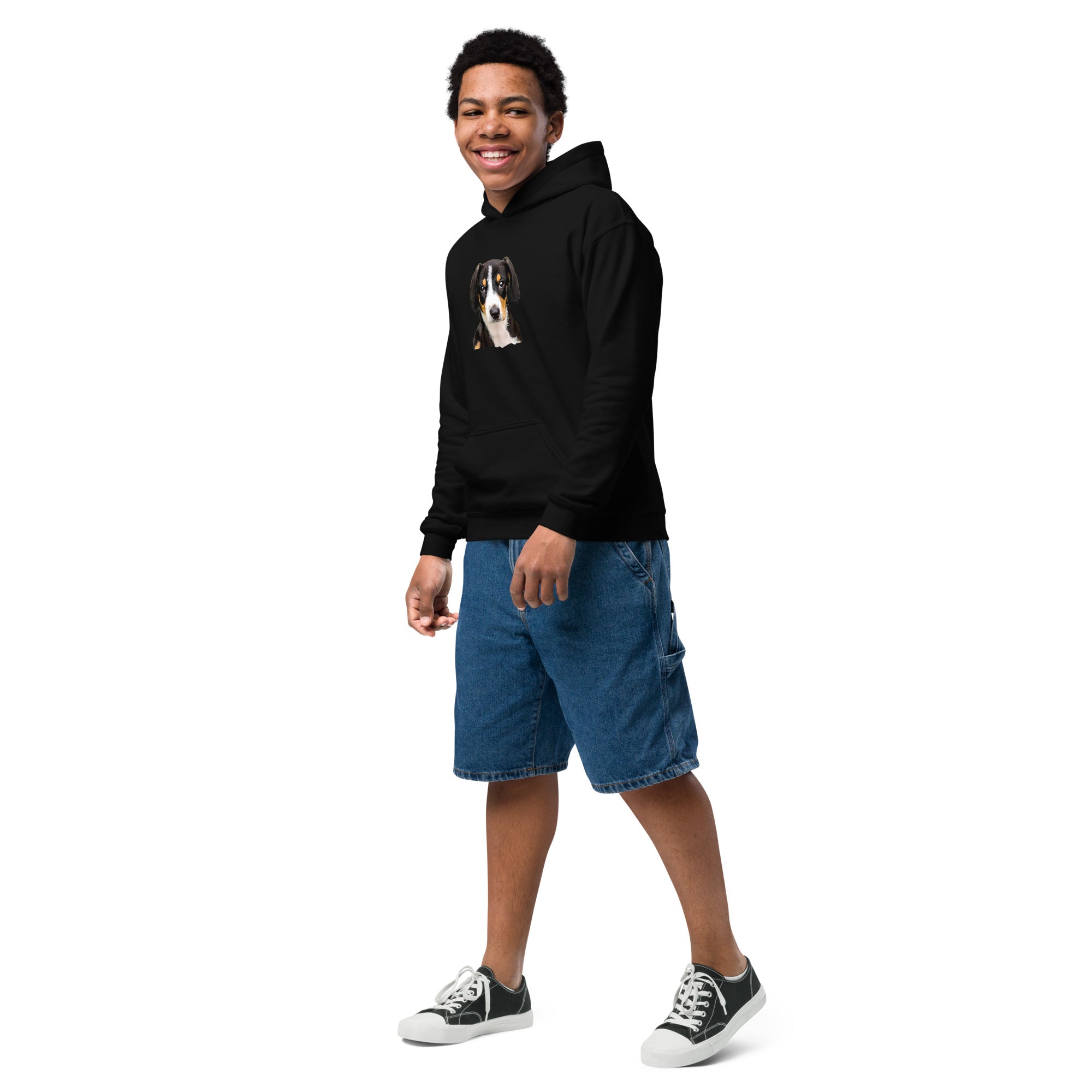 Basil Youth heavy blend hoodie