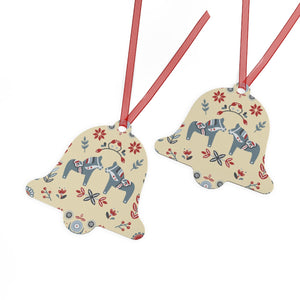 Nordic Horses Metal Ornaments