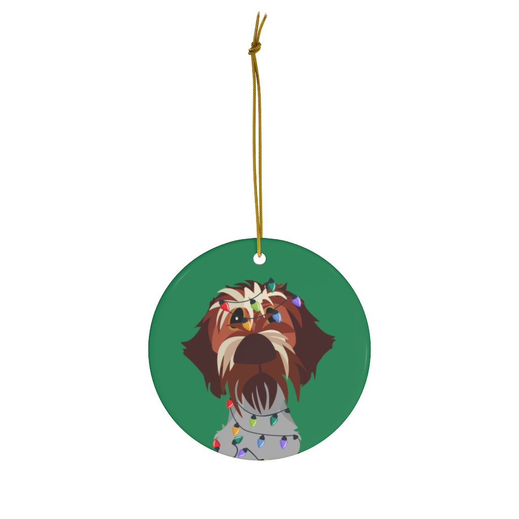 Naughty Dog Ceramic Ornaments