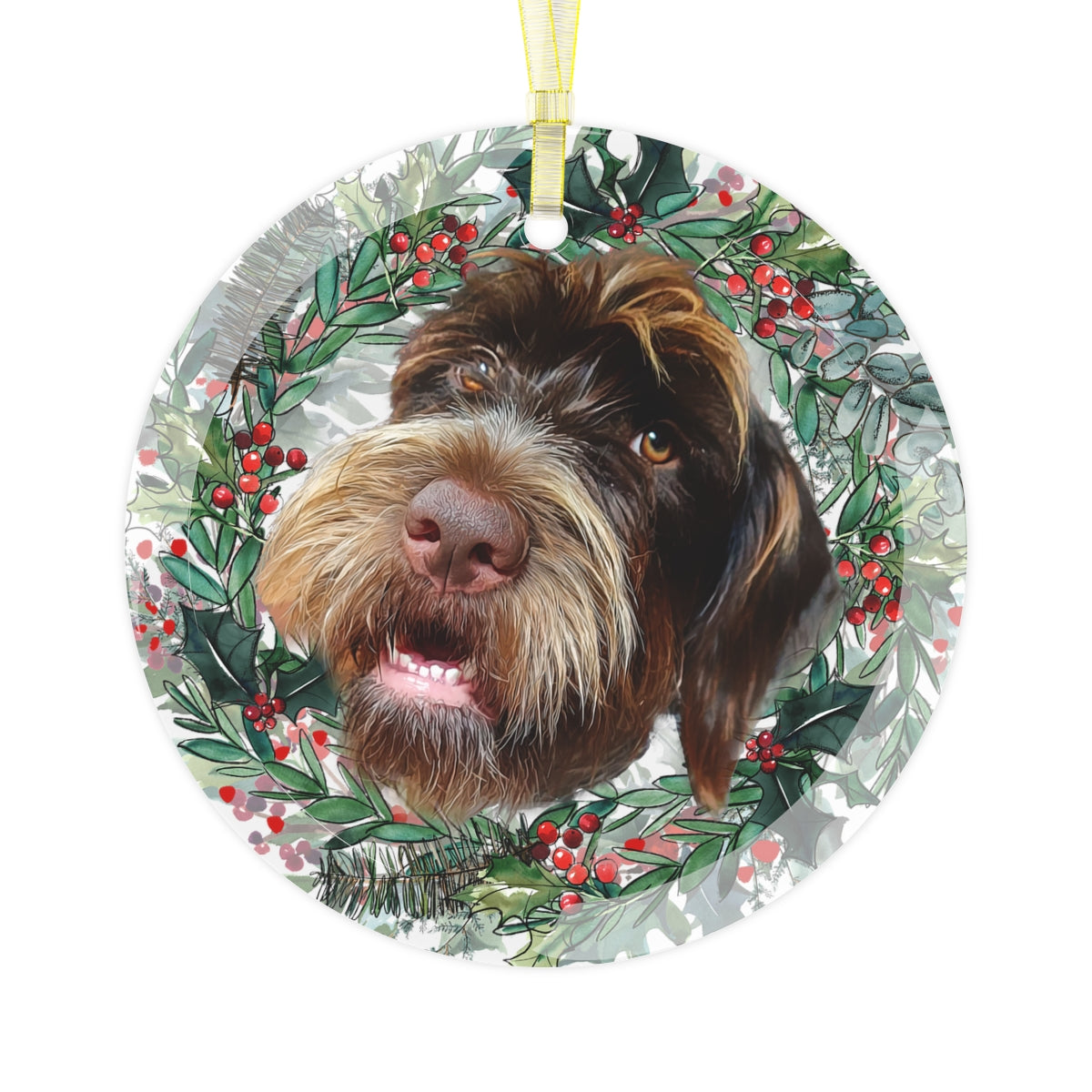 Gustav Glass Ornament