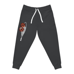 Zipper Griffs Athletic Joggers