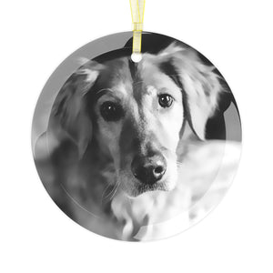 Pika Glass Ornament