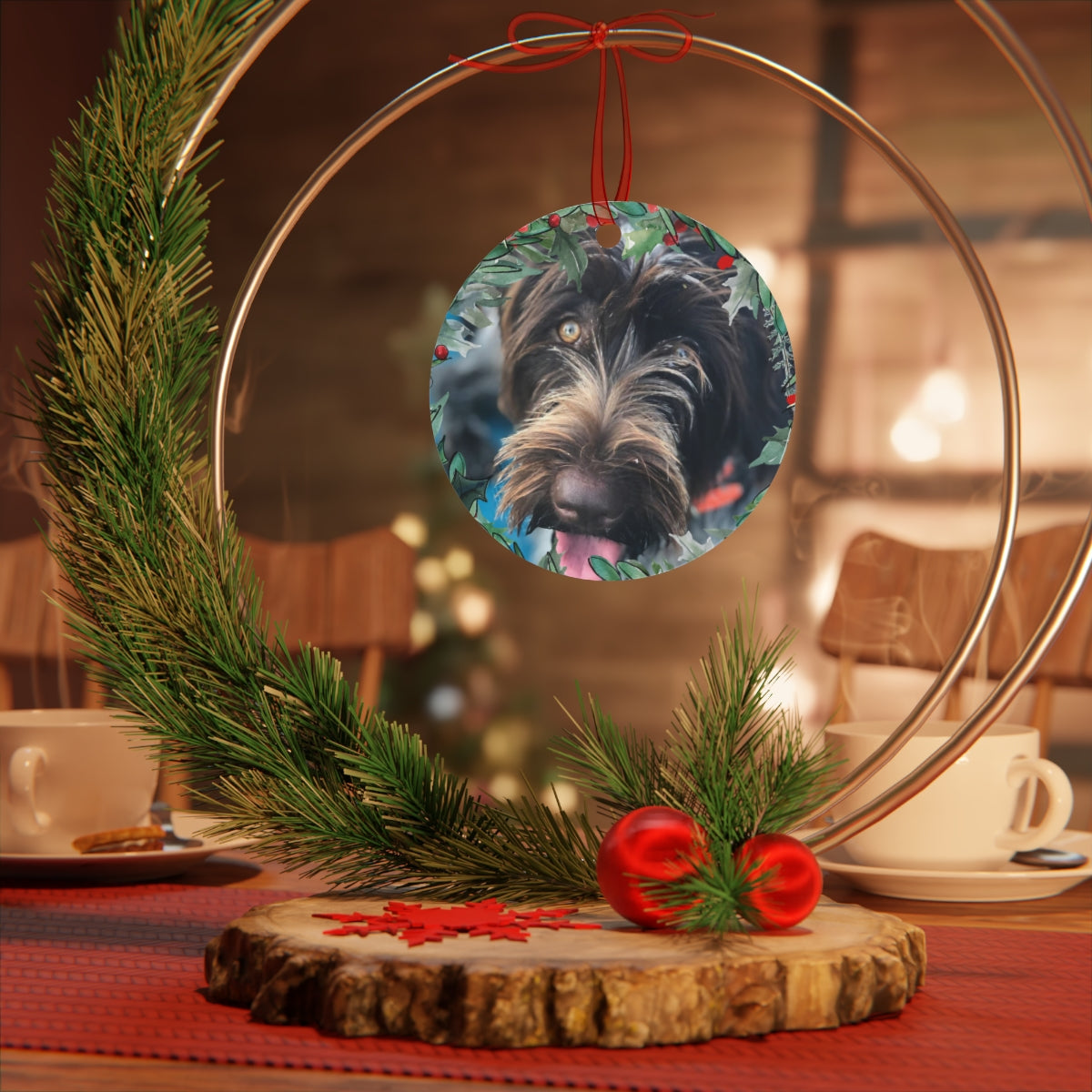 Charlotte Metal Ornament