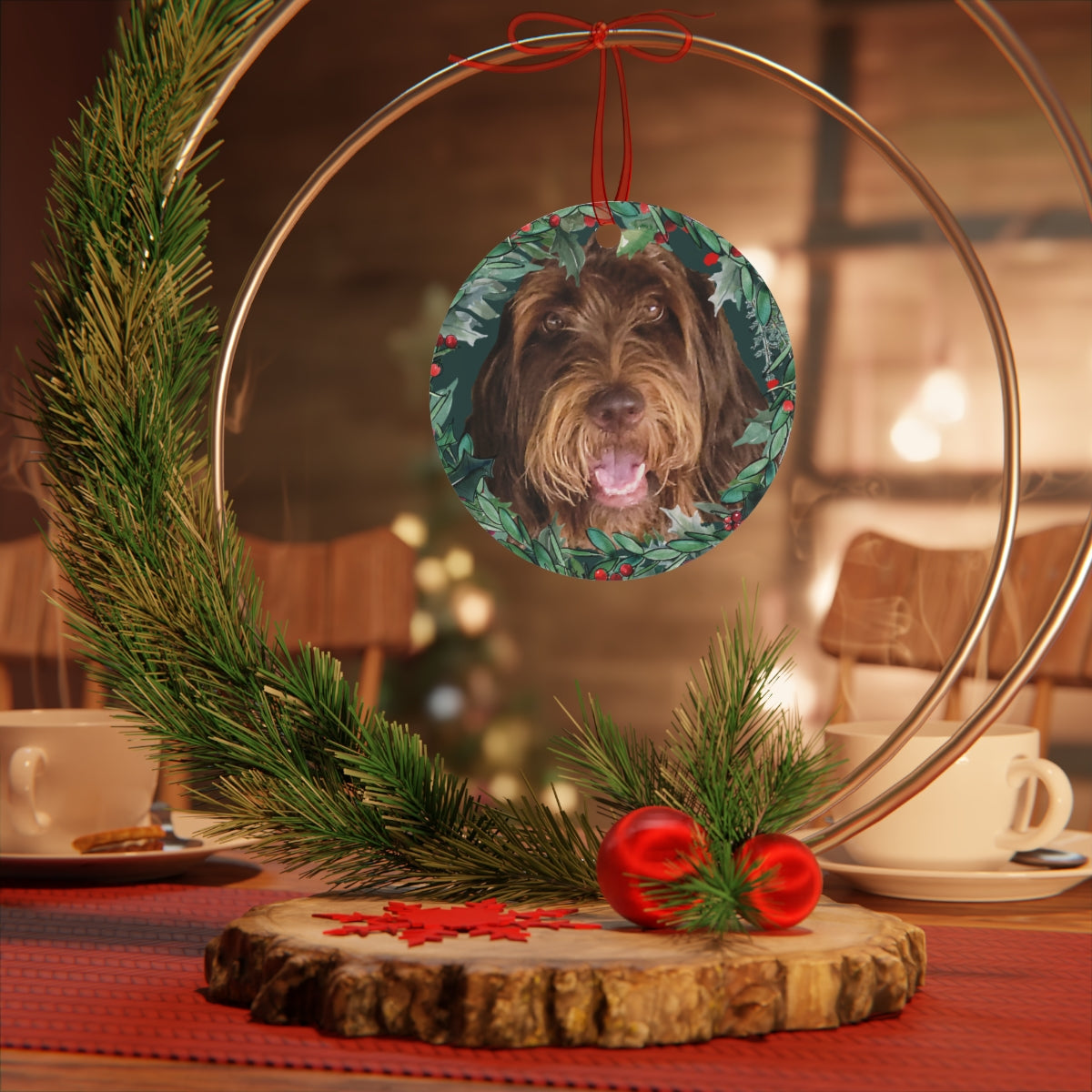 Ellie Metal Ornament