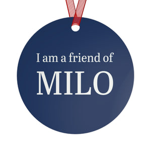 MILO 4-2022 Metal Ornament