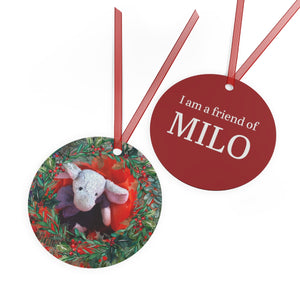 MILO-- 2022-Metal Ornament