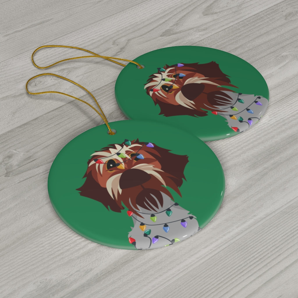 Naughty Dog Ceramic Ornaments