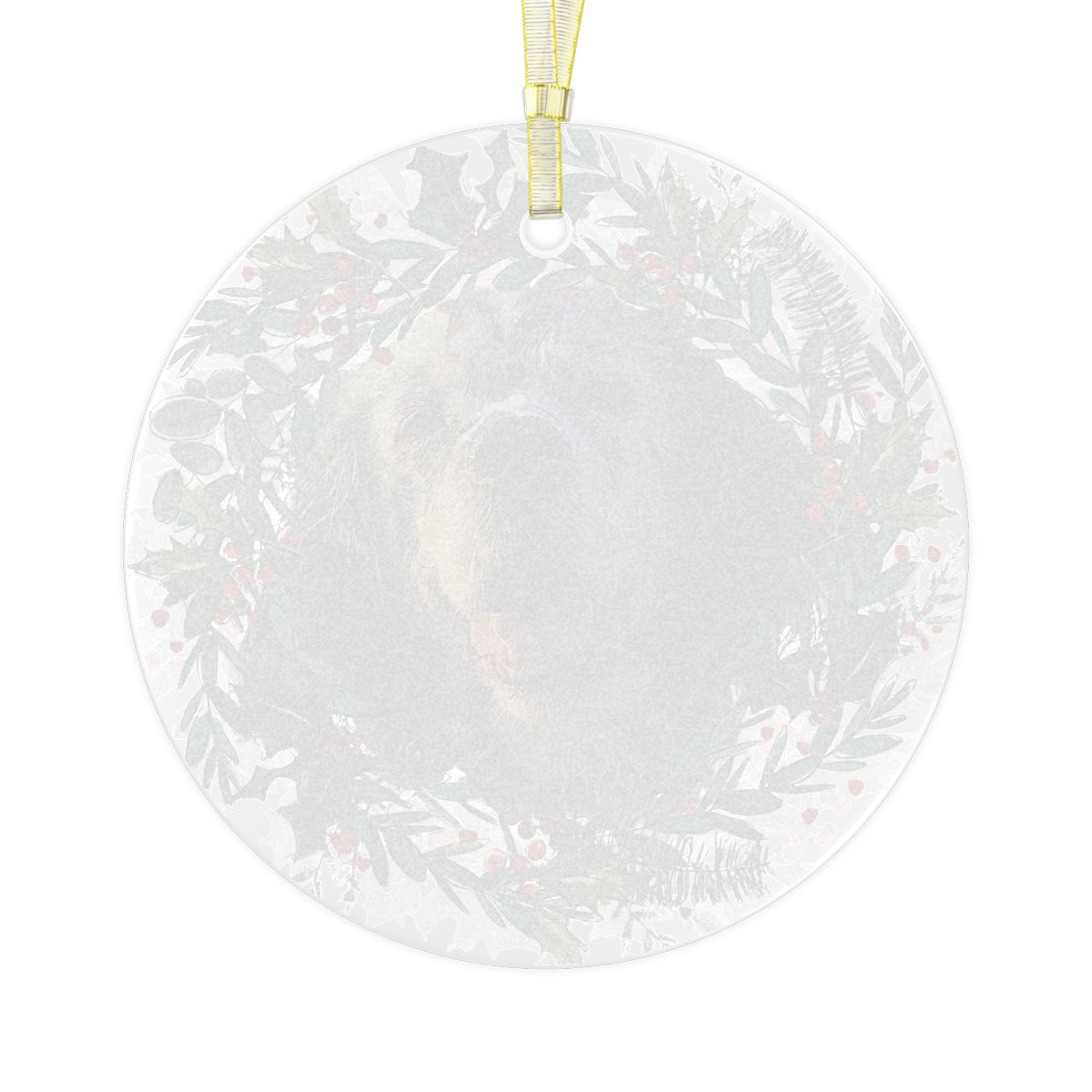MICAH Glass Ornament