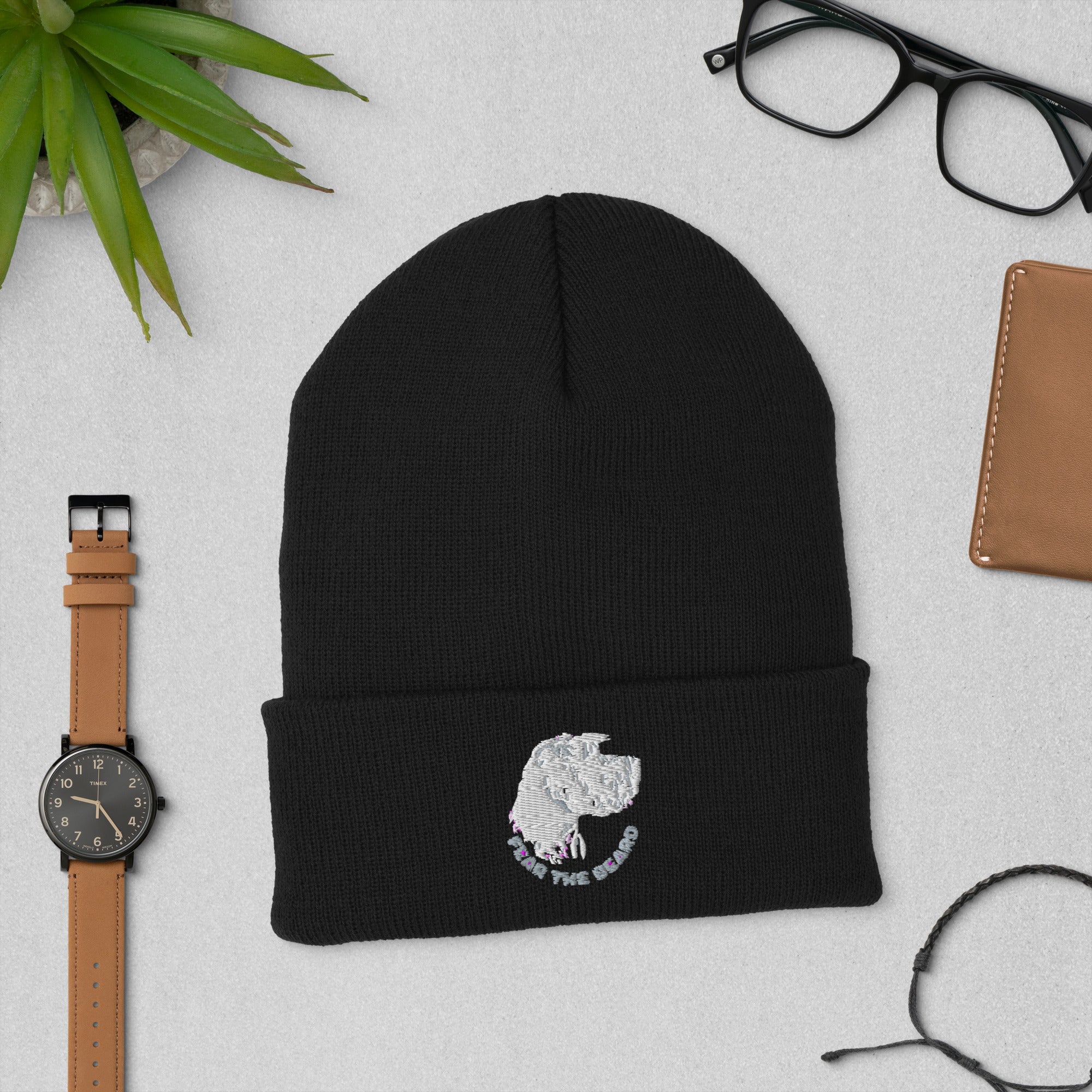 FEAR THE BEARD Cuffed Beanie