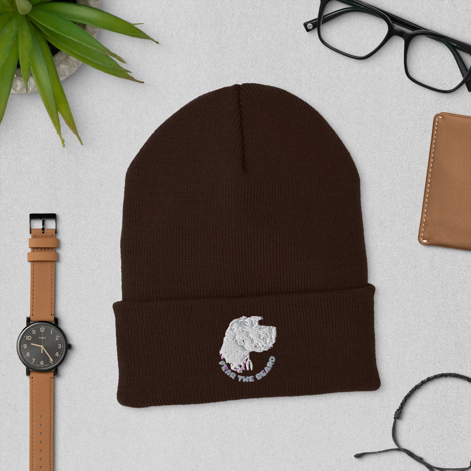 FEAR THE BEARD Cuffed Beanie