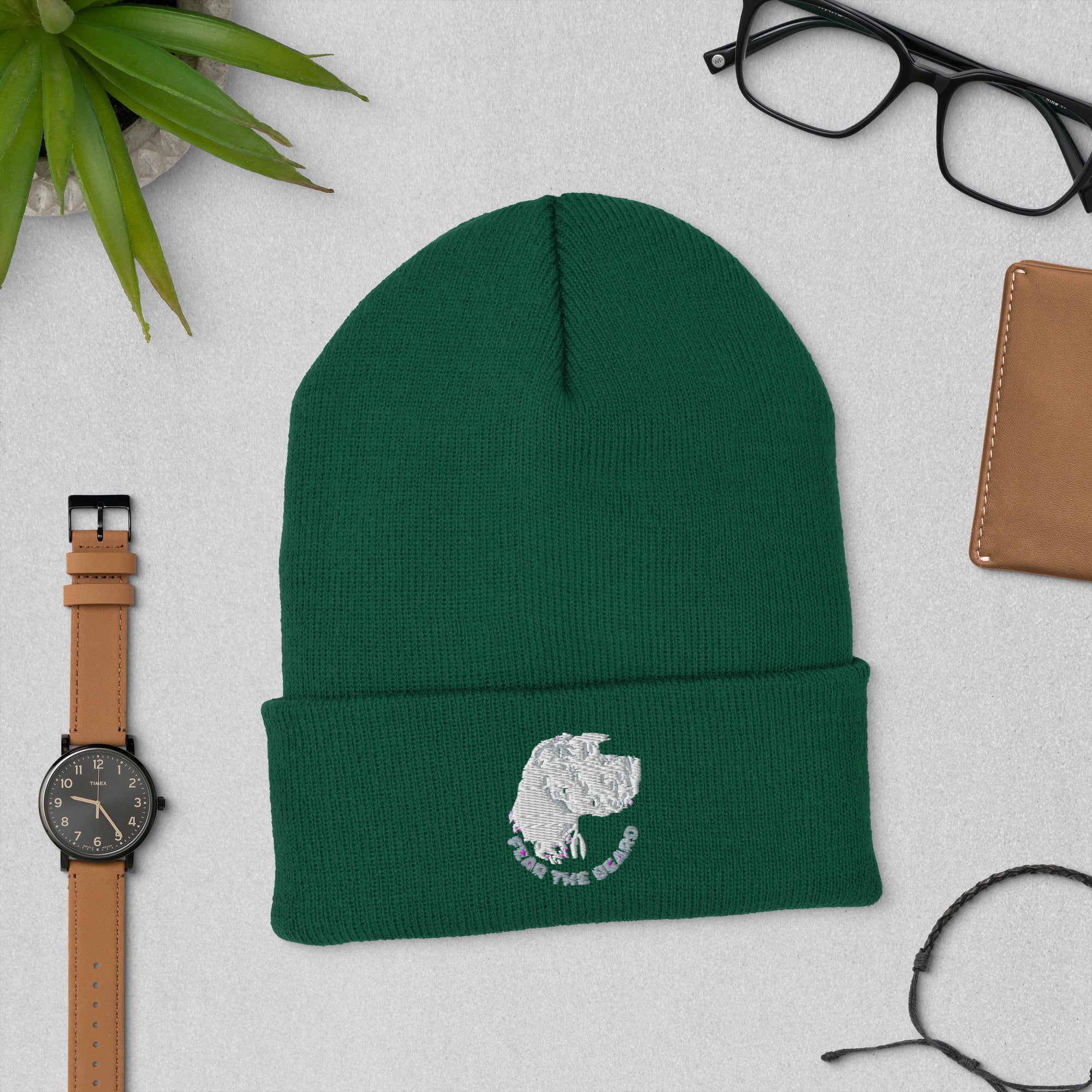 FEAR THE BEARD Cuffed Beanie