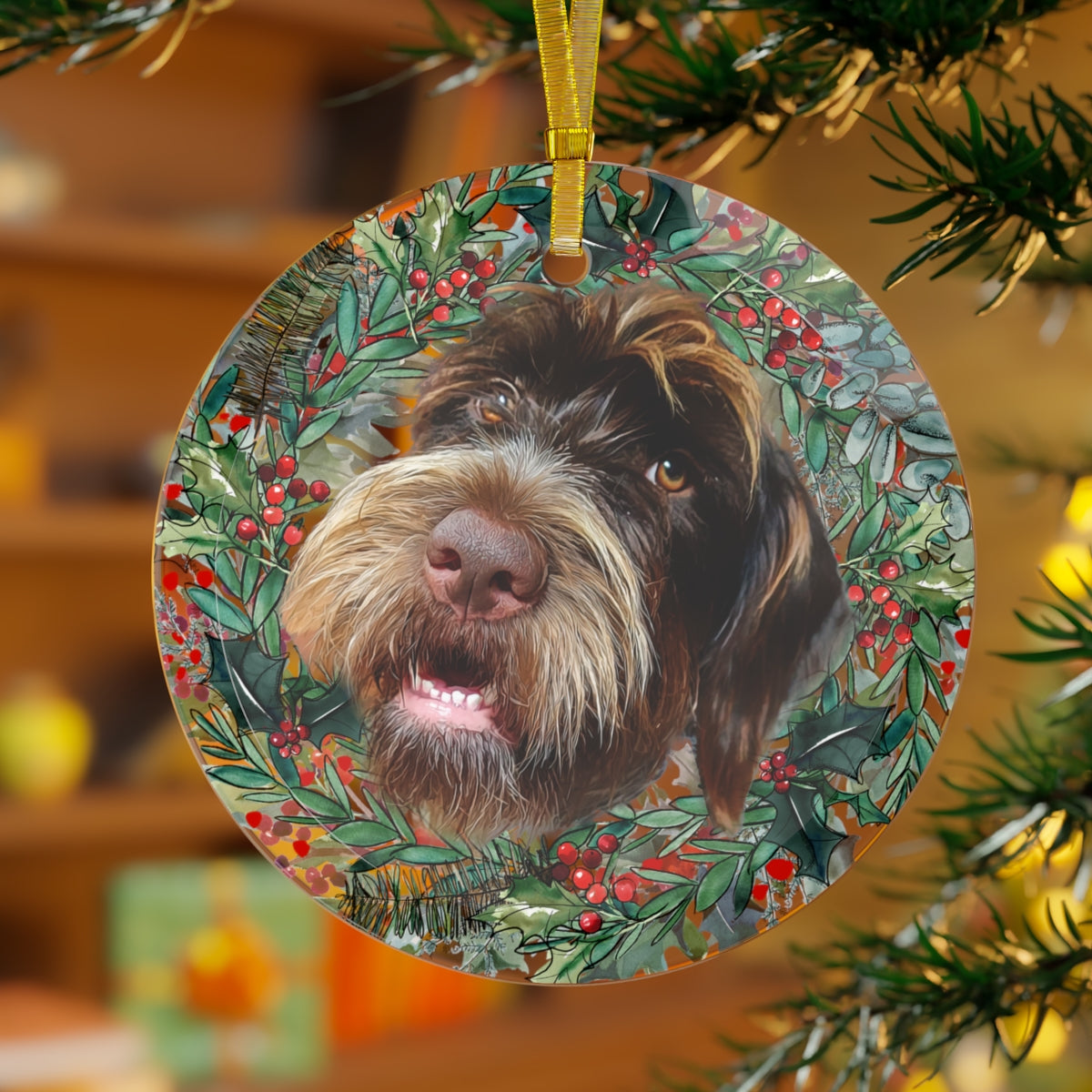 Gustav Glass Ornament