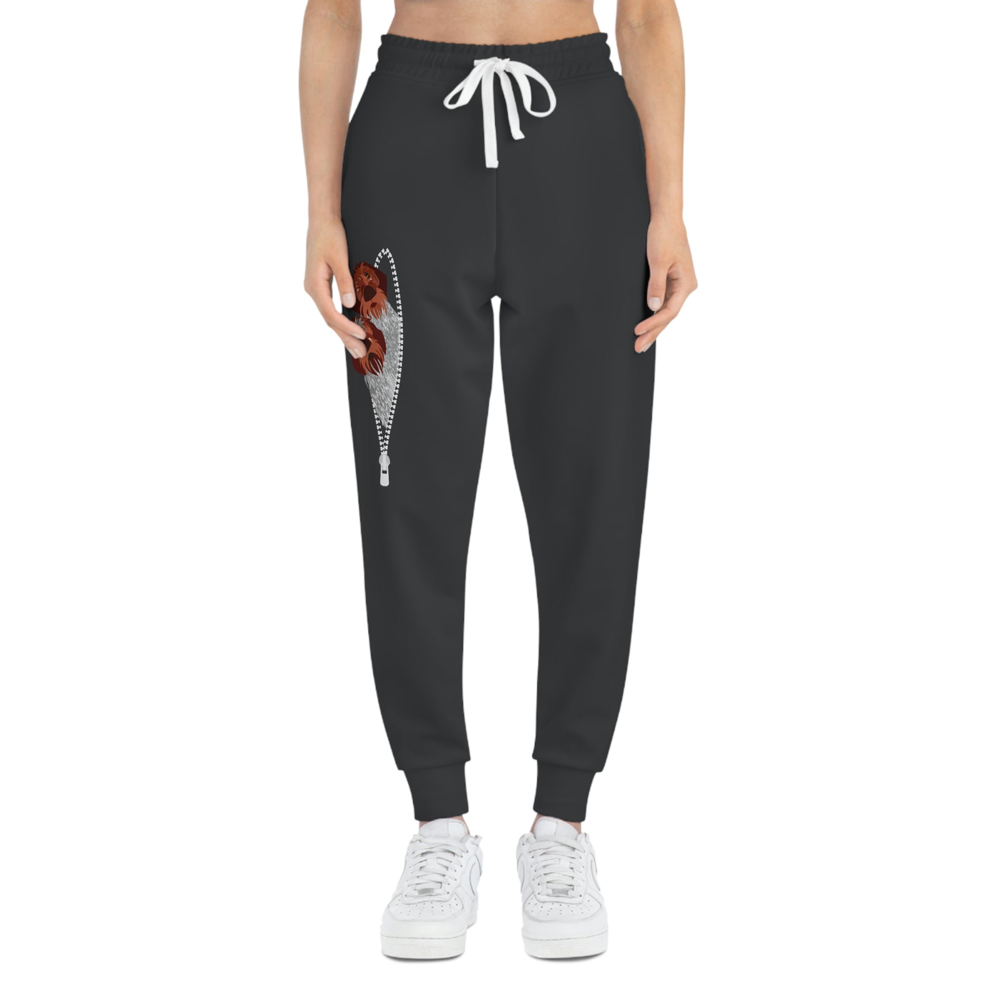 Zipper Griffs Athletic Joggers