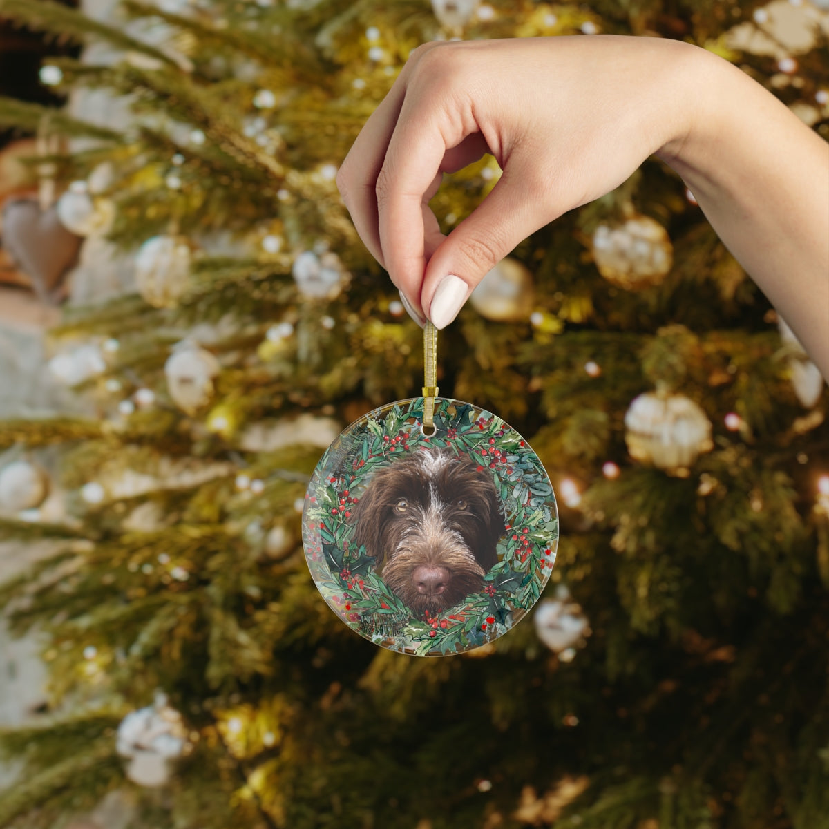 RYDER Glass Ornament