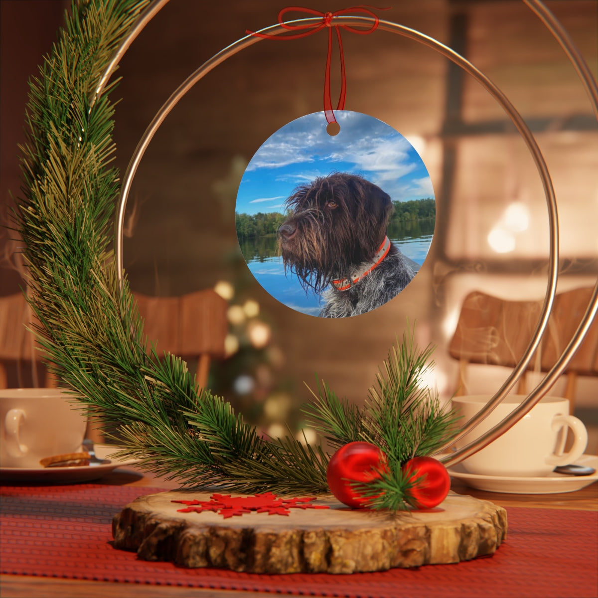 AO8 Metal Ornaments
