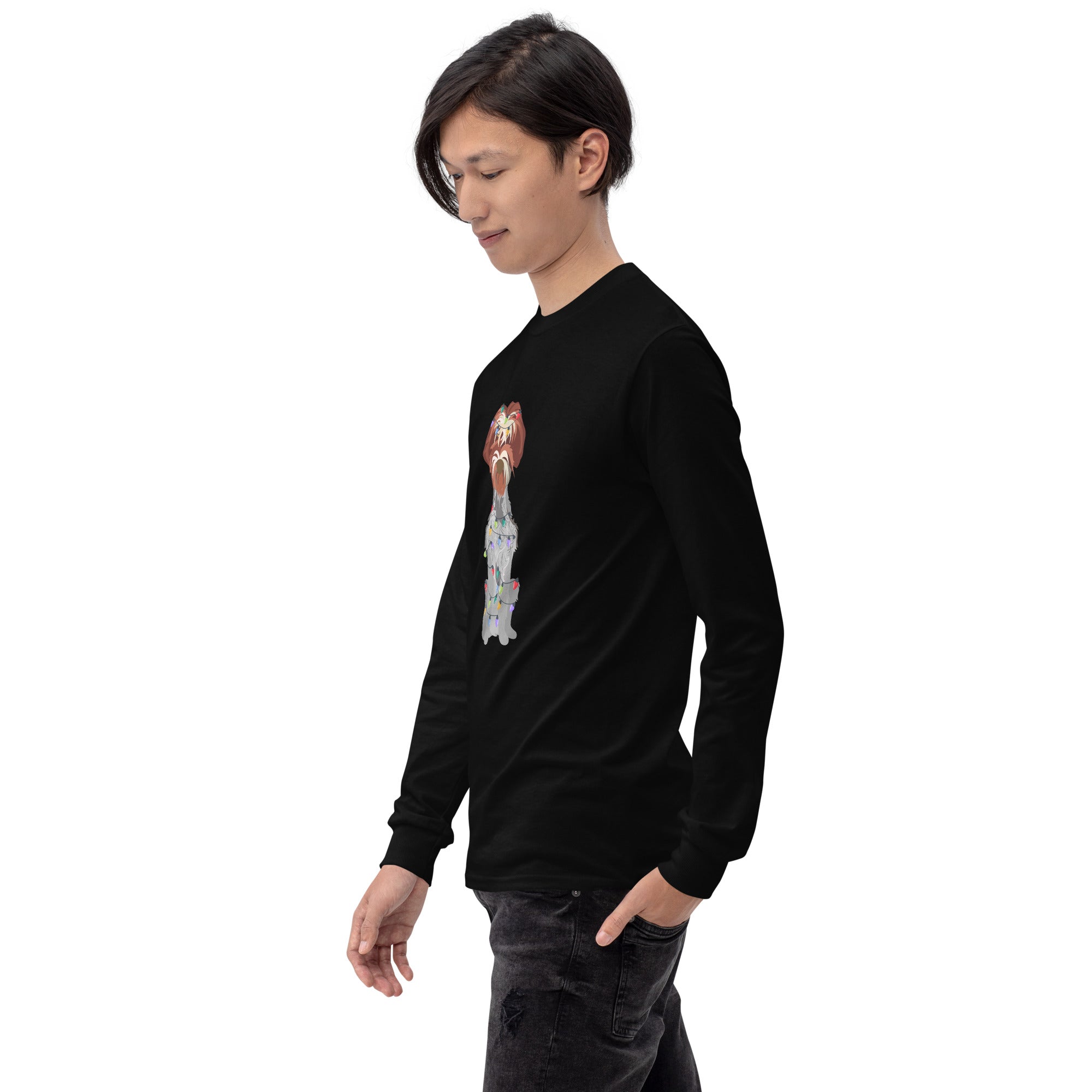 NAUGHTY BANNER Long Sleeve Shirt