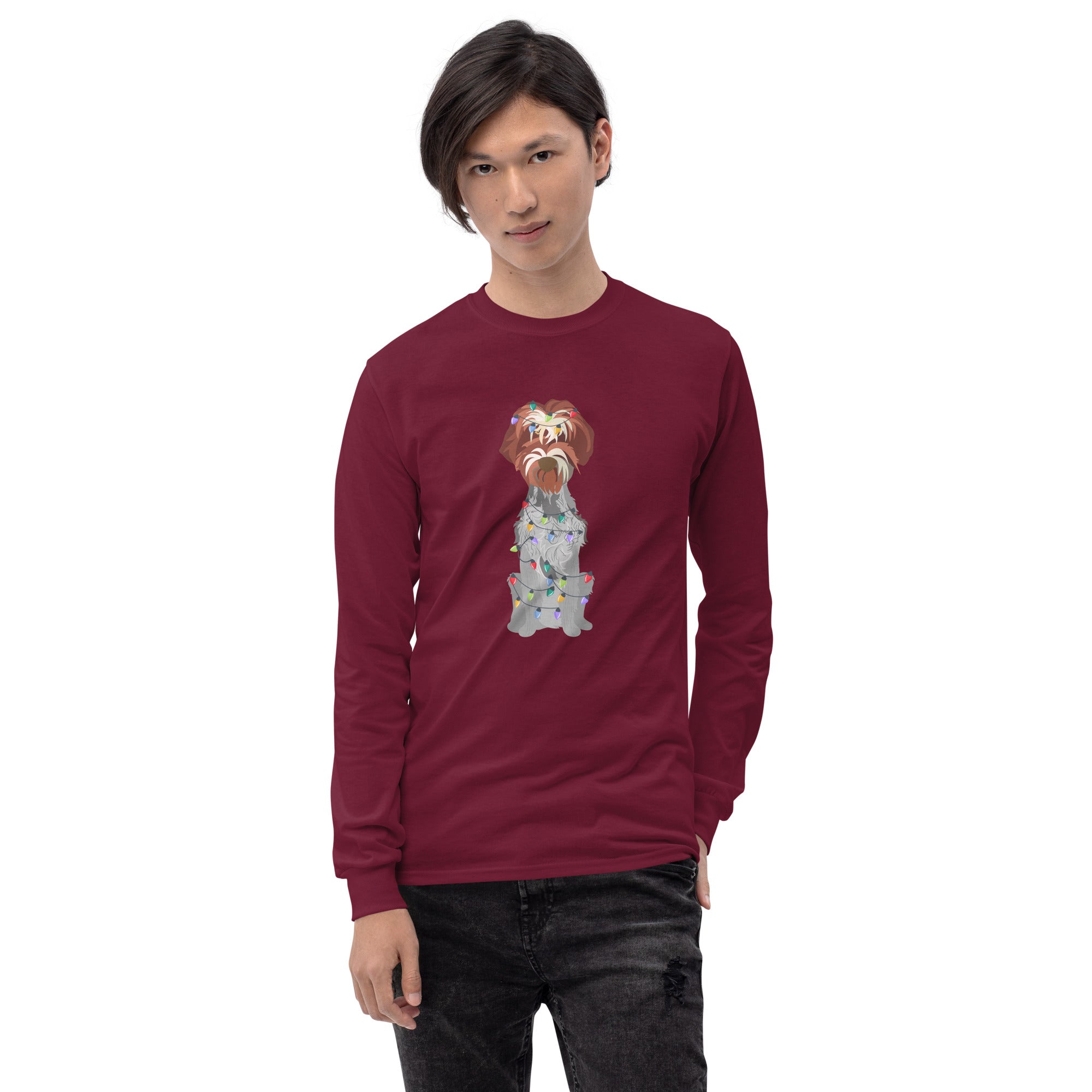 NAUGHTY BANNER Long Sleeve Shirt
