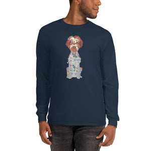 NAUGHTY BANNER Unisex Long Sleeve Shirt