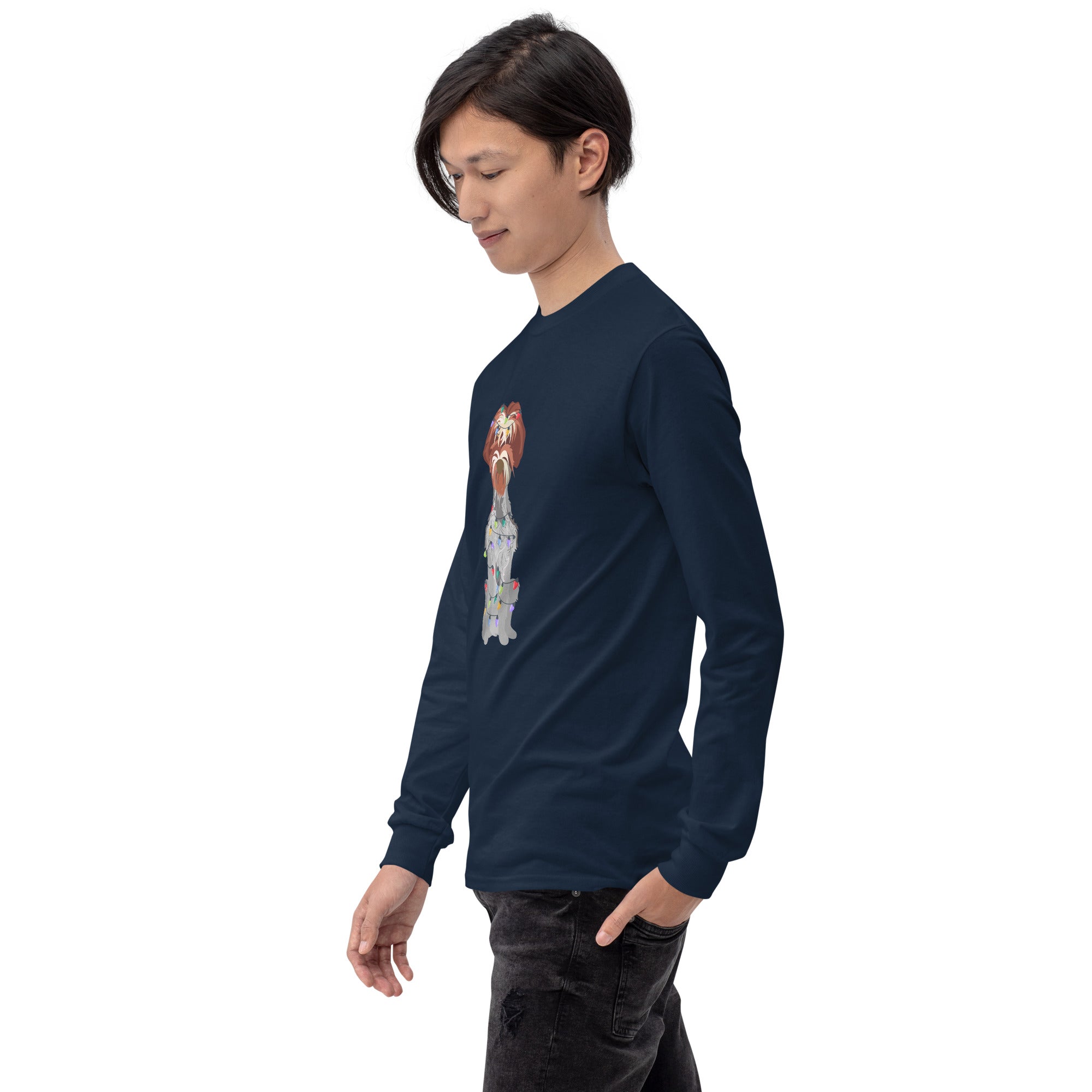 NAUGHTY BANNER Long Sleeve Shirt