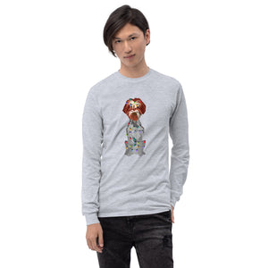 NAUGHTY BANNER Long Sleeve Shirt
