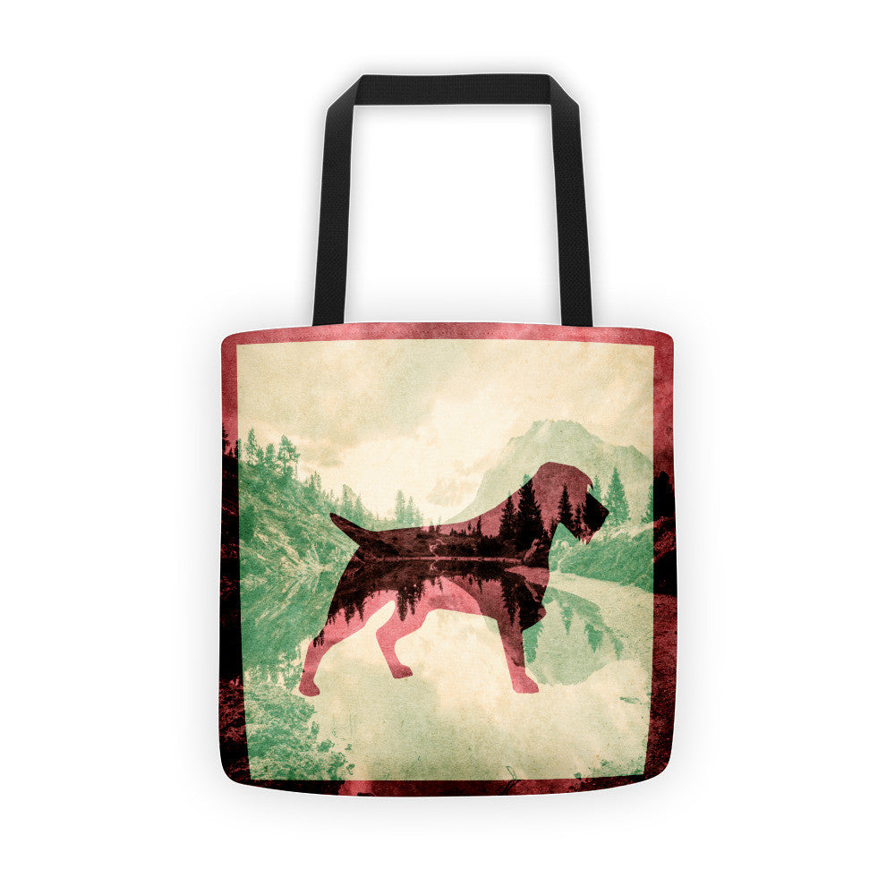 DOUBLE TROUBLE tote