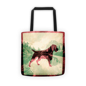 DOUBLE TROUBLE tote