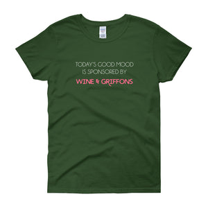 GRIFFONS & WINE ladies fit