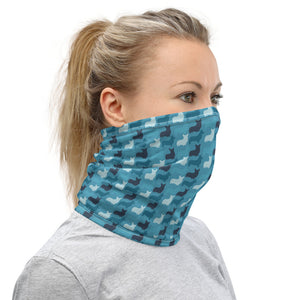 BLUE CORGIS Neck Gaiter